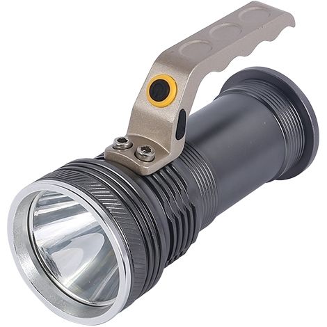 TORCIA 1 LED 10W 600LM IN ALLUMINIO RICARICABILE