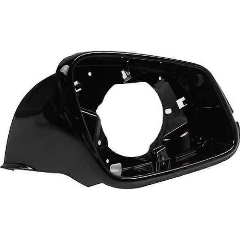 Passend für BMW 1er/2er/3er/4er X1 Rückspiegelgehäuse, Rückspiegelrahmen, reflektierende Linse, Blinker – BMW X1 (2013–2016) – Rahmen glänzend schwarz, rechts