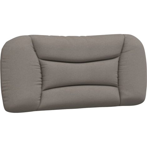 vidaXL Cuscino Testiera Hvar Tortora 80 cm in Tessuto (1/5)