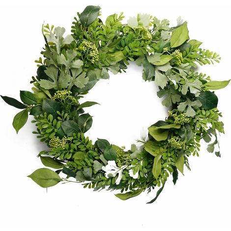 50cm Artificial Wreath Ferns Leaf (1/5)