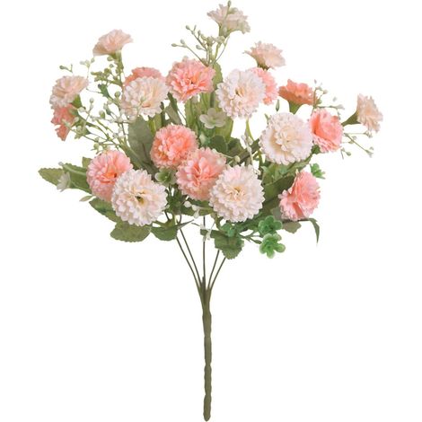 Fleur Artificielle - Pivoine - 30 Cm - Tige Plastique Et Tissu Soie - Décoration Intérieure - 1 Pièce (1/5)