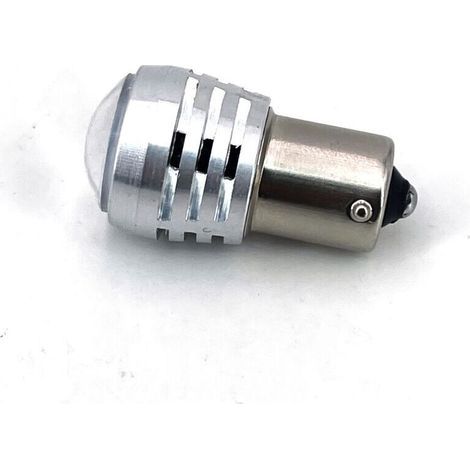 Feu de Recul LED Ultra-Lumineux 1pc – Alarme Sonore 115dB. Ampoule XBD 10W (Compatible P21W/1156/BA15S). Robuste pour Camions. Camping-Cars et Motos. Installation Facile. Tension 24V (1/5)