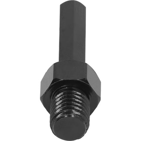 Bielle de raccordement à queue hexagonale en acier allié, adaptateur pour meuleuse d'angle vers perceuse électrique, tige de conversion M14 (1/5)