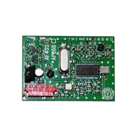 Scheda radiofrequenza a 433,92Mhz ad innesto AF43S