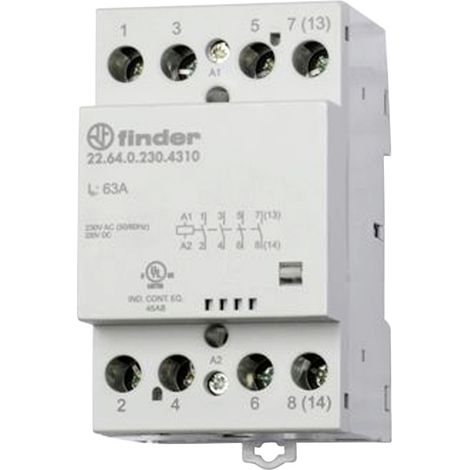 Finder 22.64.0.024.4610 Installationsschütz 2 Öffner, 2 Schließer 440 V/AC 1 St.