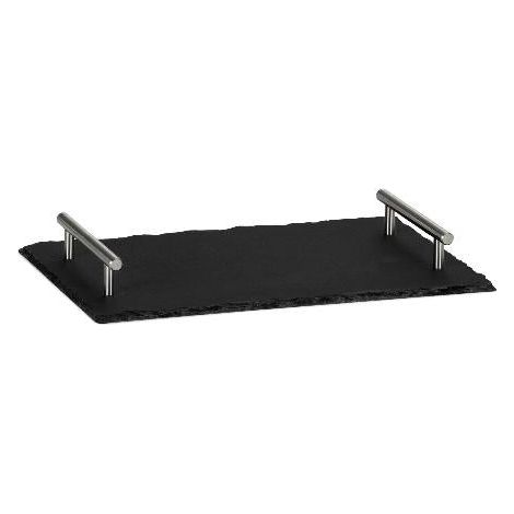 ANDREA HOUSE CC72191 Bandeja Rectangular Pizarra 30X20Cm - ref: CC72191