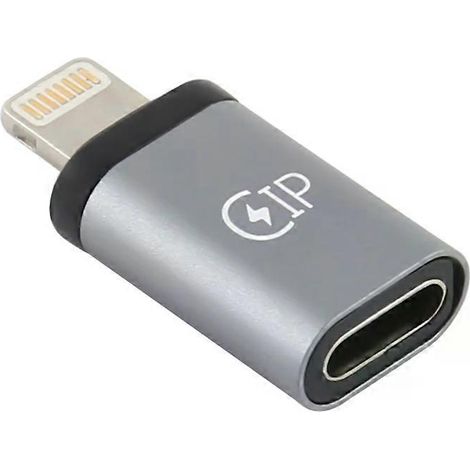 Adaptateur de charge 8 broches mâle vers USB-C femelle - Prise en charge du transfert de données, (1/5)