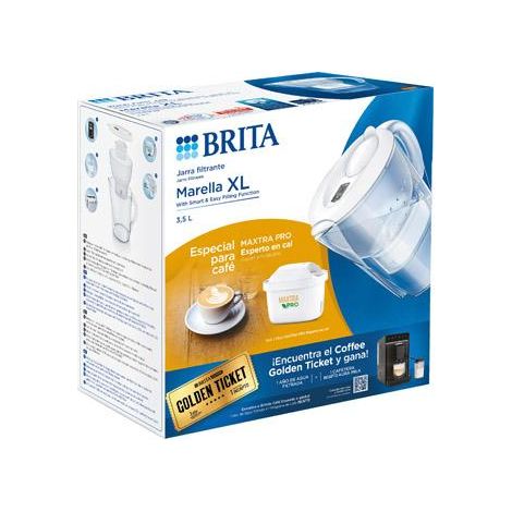 Brita Marella XL carafe filtrante blanche 3,5 litres (1/2)