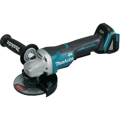 Makita – Meuleuse sans fil 18V Ø 125 mm – Alimentation batterie – Vitesse 8500 tr/min – Pour béton armé et métal (1/3)