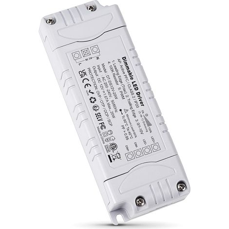 Transformateur 220V 12V 20W 1.67A Dimmable Triac (1/5)