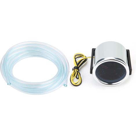 Manomètre de pression de turbo universel pour voiture, LED rouge 50 mm (2 pouces), 12 V (1/5)