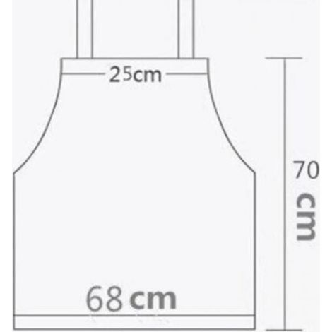 Tablier - Noir - Imperméable - Pour Cuisine Restaurant Barbecue Jardinage Artisanat - Lot De 2 (1/5)