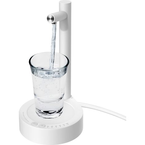 Distributeur d'eau portable USB-C avec pompe, débit automatique par simple pression pour bouteilles de 5 gallons et bouteilles standard, format compact pour une utilisation au chevet du lit, au bureau (1/5)