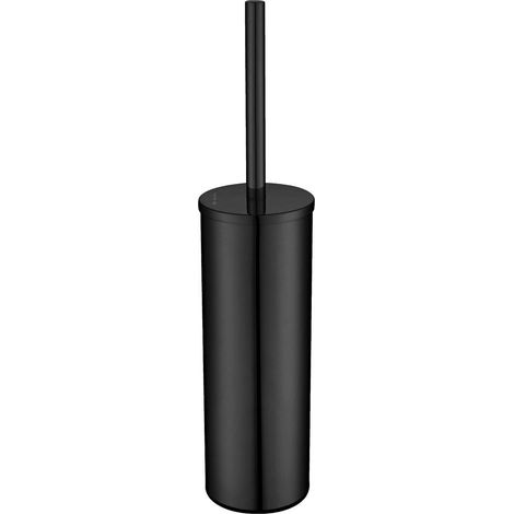 Deante Round Brosse WC Noire Mate 40,7 cm