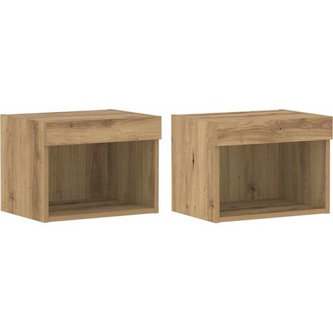 Maison Exclusive - Ensemble meuble TV 2 pcs Chêne artisanal 40 x 30 x 30 cm
