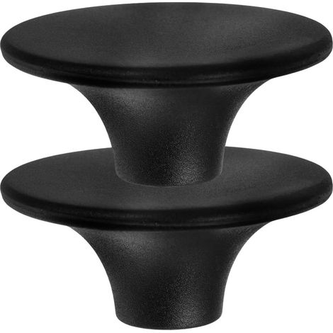 Lot de 2 boutons remplacement pour couvercles cocotte fonte, compatibles modèles courants