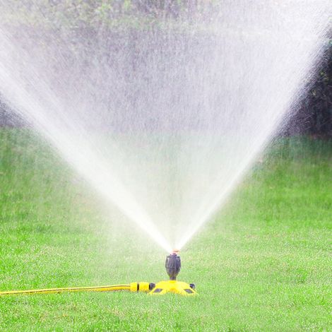Arroseur De Jardin - Rotation Automatique 360° - Système D'irrigation Pour Grande Surface - Conception Étanche - Raccordement Facile Au Tuyau - 1 Pièce (1/5)