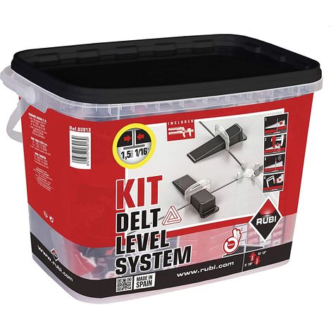 Flansch 3-12 mm 0,5 mm Delta Level System (B-100 Einheiten) R3929 RUBI
