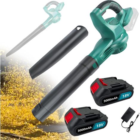 Elektrische Heckenscheren, Herzschneider und drahtloser Garten elektrisch, 2 Batterien 5.5Ah+ Ladegerät, kompatibel mit Makita 18 V Batterie, 180 ° Drehgriff, ideal für Sträucher, Garten und Rasen