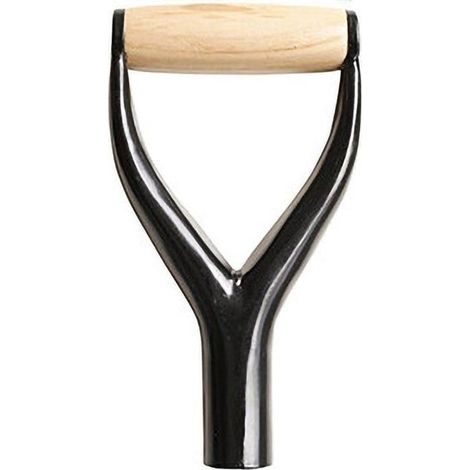 Remplacer le manche de la pelle en plastique de type D, pelle à neige, poignée de remplacement, poignée en métal, outils de pelle (1/4)