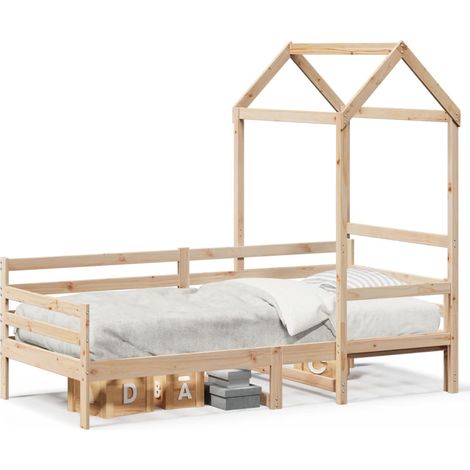 Maison Exclusive - Dormeuse con Tetto 80x200 cm in Legno Massello di Pino