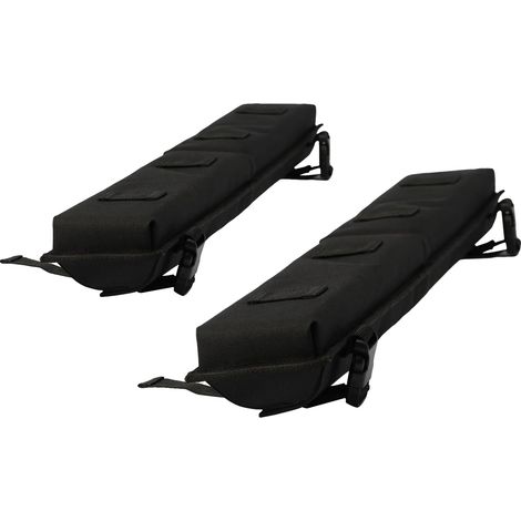 Coussins de toit, Capacité de charge 80 kg, Sangles réglables incluses, vert armée (1/2)