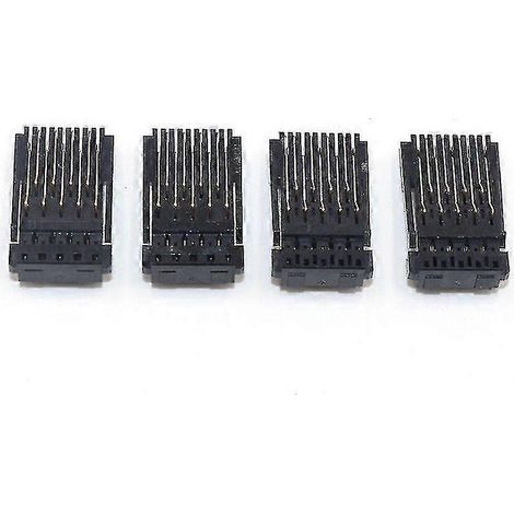 hg CSIC Tintenpatronen-Chip-Anschlussunterstützung für Epson WorkForce WF-2810/WF-2830/WF-2835/WF-2850 Drucker (6291), wie abgebildet.