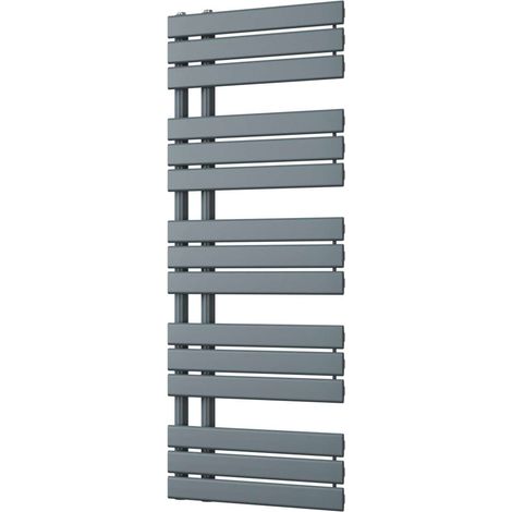 Tristan - Anthracite Towel Radiator - H1292mm x W500mm (1/3)