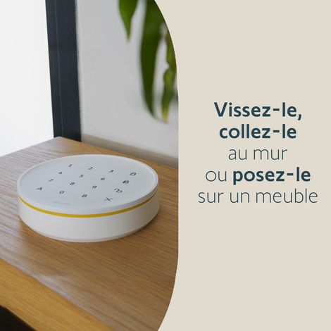 SOMFY 1875257 - Clavier intérieur pour système d'alarme Home Alarm - Auto-protégé — vue 3