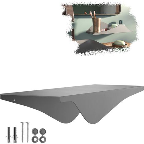 SOTECH Design Wandregal HOVER-VIII 35 x 13 x 8 cm inkl. Befestigungsset für Wandmontage, anthrazit, 1 Stück