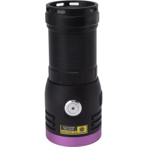 Lampe torche UV rechargeable 80 W à lumière noire 365 nm pour le durcissement de résines fluorescentes minérales à base d'urine d'animaux (1/5)