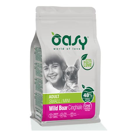 Cane Adult Small con Cinghiale 800 gr OASY