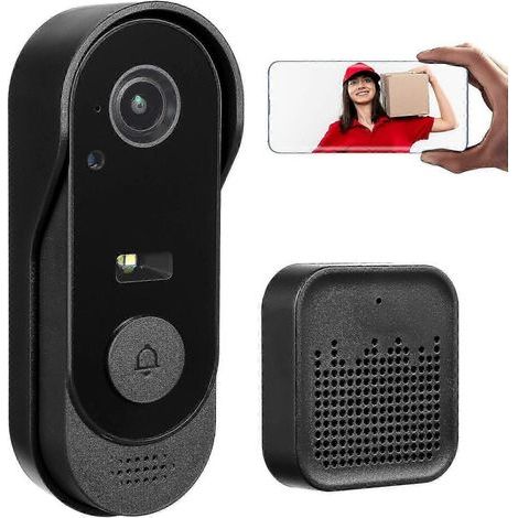 Smart Wireless Video Doorbell for Front Door - AquaForge (1/2)