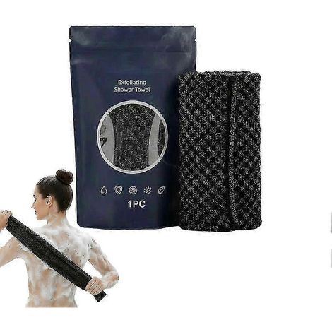 Serviette de bain exfoliante pour un nettoyage en profondeur et une peau douce (1/5)