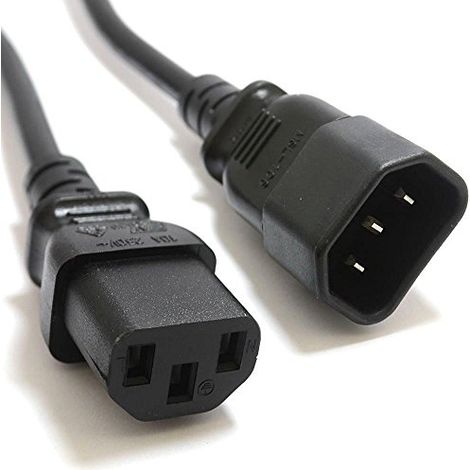 HPE C13-C14 Noir Coupleur C13 Coupleur C14
