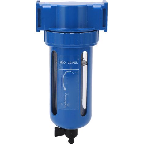 Filtre à air comprimé avec purge manuelle en alliage zinc acier inoxydable haute dureté, séparateur eau 1/2" NPT pour compresseur