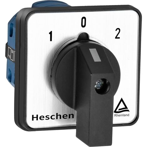 SZW26-20/D202.2 Interrupteur universel rotatif à came 660V 20A ON-OFF-ON 3 positions 2 phases 8 bornes CE (1/5)