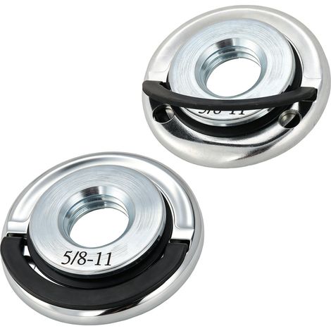 2Pcs Écrous Bride Meuleuse d'Angle 5/8"-11 aux Meuleuses 4.5"-5" (1/5)