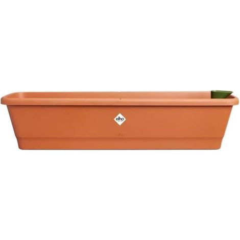 Elho Noa pot de jardinage marron 78x20x18 cm design moderne (1/5)