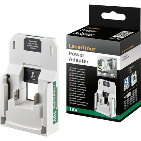 Laserliner PowerAdapter für 18 V Hikoki Akkusystem (1/4)