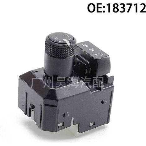 183712 Interrupteur de rétroviseur, applicable au Toyota Hilux Revo 2015-2020, contrôle la fonction de réglage électrique du rétroviseur. (1/4)