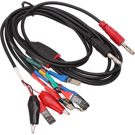 Telefon-Stromprüfkabel mit rotem Kupferkern und PVC-Isolierung, Aktivierungskabel für Motherboards elektronischer Geräte (1/5)