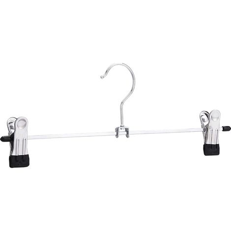 Metall-Kleiderbügel mit Haken, 20er-Pack, Edelstahl, für alle Arten von Kleidung, platzsparend, halten die (1/4)