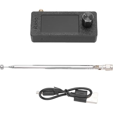 Radio de Bolsillo Portátil Recargable USB, Sonido HiFi Claro, Bandas LW MW SW VHF 150KHz-30MHz, Ligera 120g – Ideal para Viajes y Exterior (1/5)