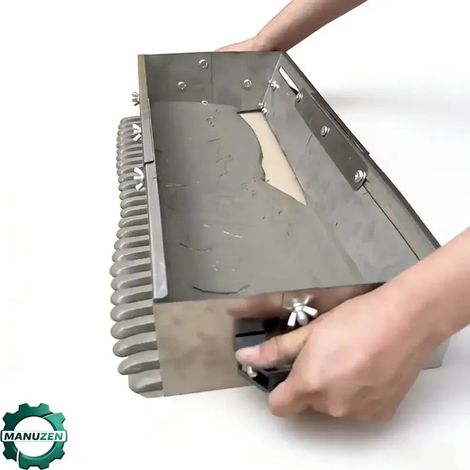 Manuzen - Peigne À Mortier Cranté Réglable 400 À 800 mm Pour Adhésif Sol (1/3)