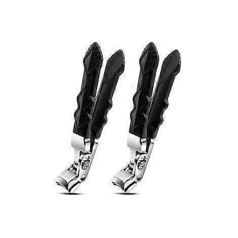 Coupe-ongles pour ongles épais, outil de coupe d'ongles portable et robuste pour une utilisation à domicile et en voyage (2 pièces) (1/5)