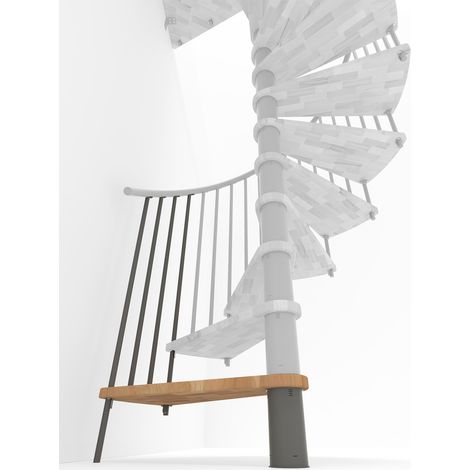 Minka Höhenerweiterung für Spiral Smart 160cm Durchmesser Buche Grau