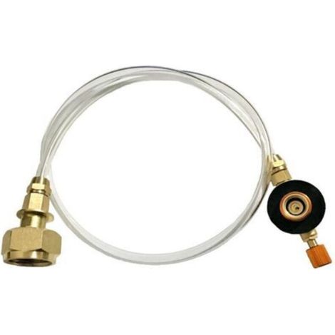 Accesorios de cilindro de tanque de propano, adaptador de contenedor de tanque de cilindro plano, estufa de Gas para exteriores, adaptador de estufa de Camping Burne (1/5)