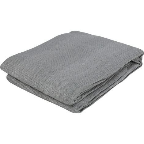 Filet de sécurité pour balcon, voile pare-soleil, polyéthylène haute densité (HDPE), protection contre les UV, 0.95M, pour terrasse, patio, jardin, piscine extérieure, gris clair