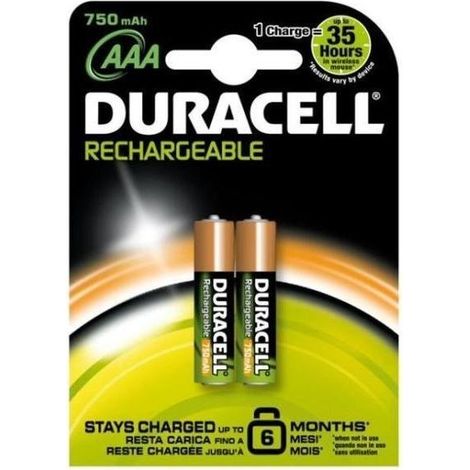 PILE RICARICABILI 'VALUE' MINISTILO 750 mAh - Blister 2